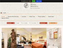 Tablet Screenshot of hotelminervamilan.com